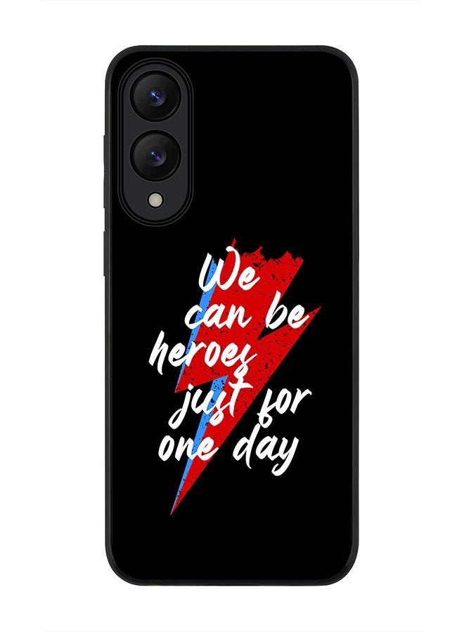 Stylizedd For Samsung Galaxy S25 Edge Case,Slim fit Camera Protection, Shockproof Thin Phone cover  - We can be heros