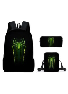 Spider-Man Spiderman Three-Piece Cartoon Backpack For Primary School Students 29*42*16cm 