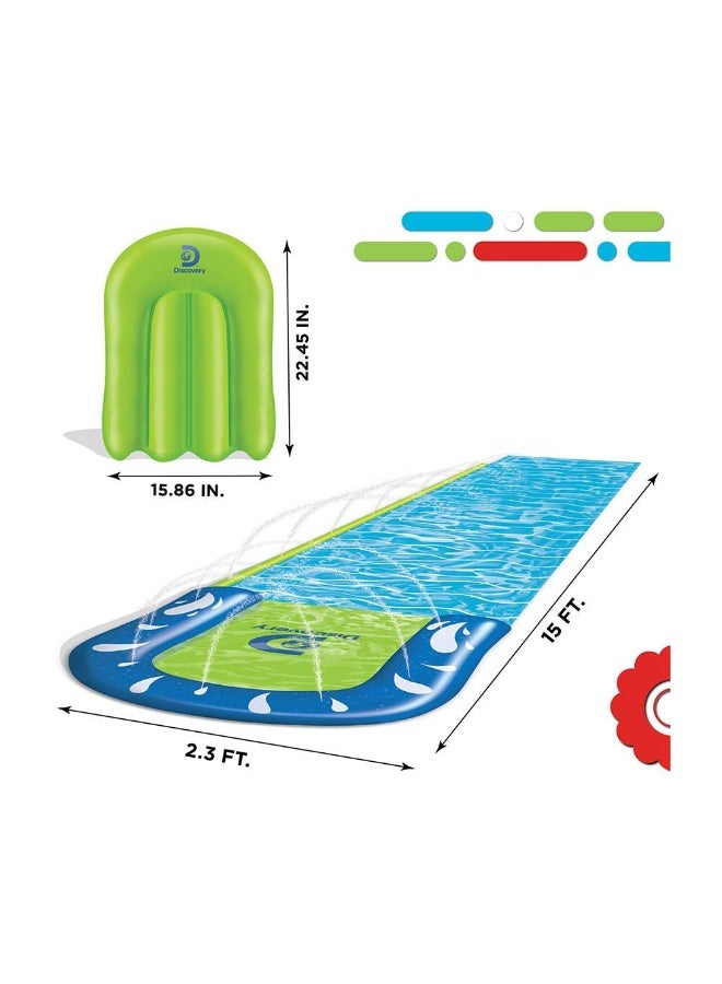 Discovery Slip & Splash Water Inflate Slide - Image 3