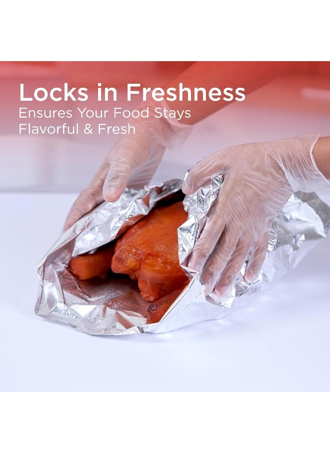 Hotpack - Hotpack Aluminium Foil 45cm X 3.75 Metre 11 Micron 2+1 Free Offer Pack - Image 1
