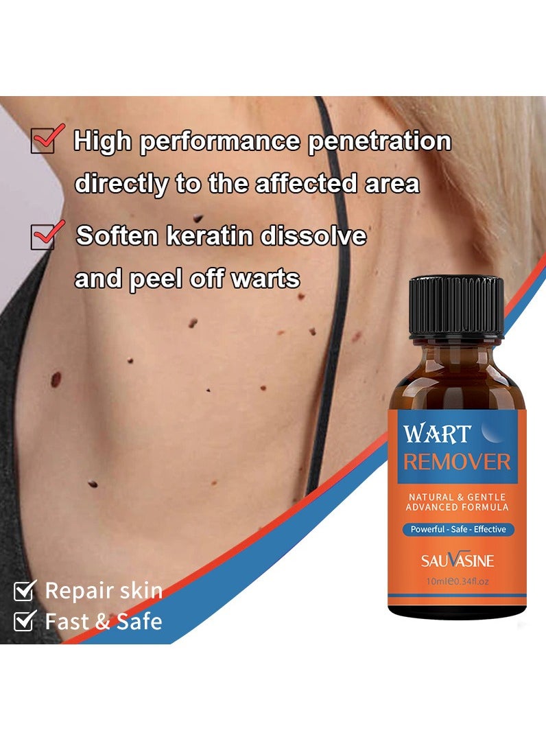 SAUVASINE Sowasink's Warts Liquid, Warts Liquid, Black Moles, Plantar Warts, Acute Warts, Filamentous Warts  - Image 2