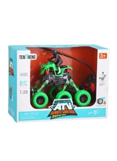 Shuer 4-Channel Remote Control Motorcycle Six-Wheeled Simulation RC CAR 18 x 15.5cm  - Image 4
