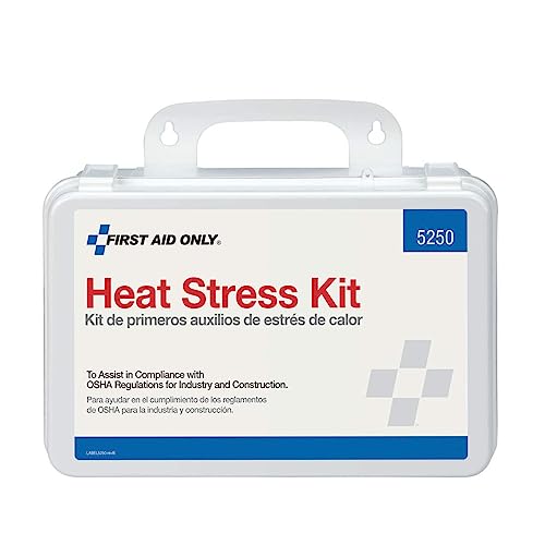 First Aid Only 5250 Heat Stress Kit, OSHA-Compliant First Aid Kit for Heat Exhaustion and Heat Stroke Prevention, 26 Pieces - Image 1