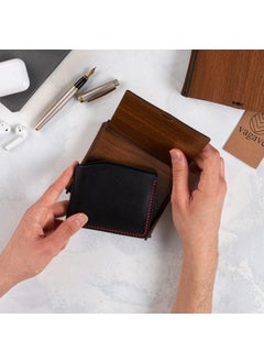 Vagave Italian Puueblo Leather Wallet Handmade Men's Wallet Card Holder  - Image 2