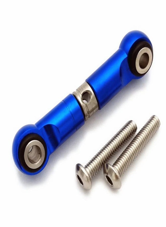EPTNNASO Steering Linkage Steering Turnbuckle Ajustable Link Aluminum for Traxxas E-Revo 2.0 Revo Summit T-Maxx XO-1 Slayer Pro 4x4 5345R Blue - Image 1