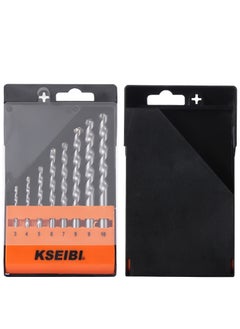 KSEIBI Concrete Drill Bits Set, 8-Piece with Durable Plastic Case – Precision Tools for Masonry and Hard Surfaces  - Image 4