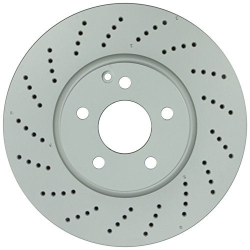 BOSCH 36010983 QuietCast Premium Disc Brake Rotor - Compatible With Select Mercedes-Benz C300, C350, E250, E350, E400; FRONT - Single - Image 1