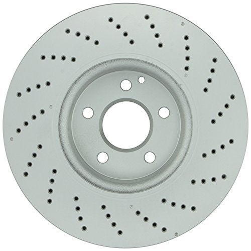 BOSCH 36010983 QuietCast Premium Disc Brake Rotor - Compatible With Select Mercedes-Benz C300, C350, E250, E350, E400; FRONT - Single - Image 2