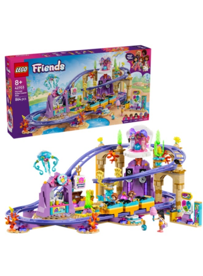 LEGO Mermaid Roller Coaster Ride Building Set - Image 1