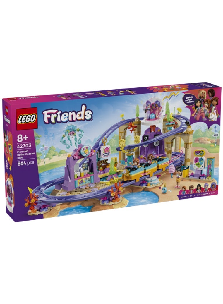 LEGO Mermaid Roller Coaster Ride Building Set - Image 2
