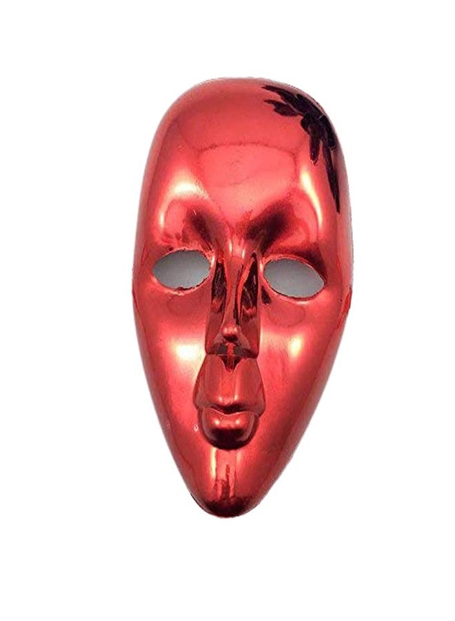 Krystle Masquerade Masks for Bachelor Party, Adult Party for Men and Women Masquerade Mask (Red)-Pack of 01 - Image 1
