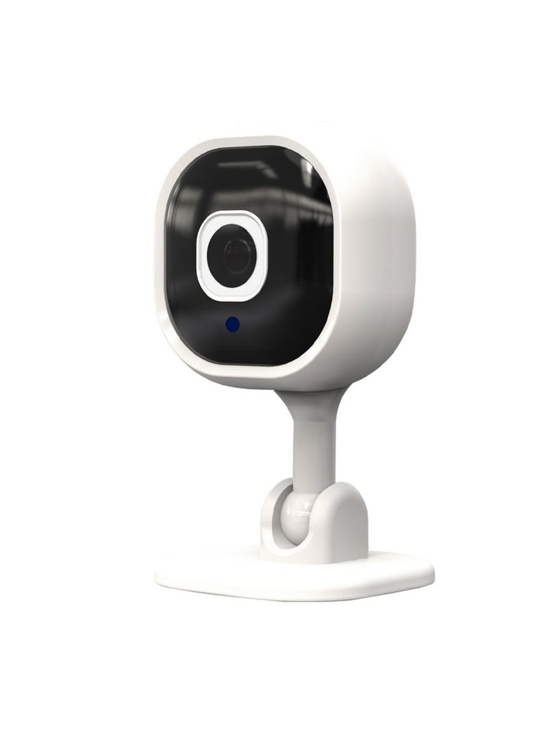 Generic - Wi-Fi Smart Home Security Camera, 720p HD Indoor Camera Monitor with Motion Detection Function, Wired Cameras 360° Tilt/Pan Night Vision, 2-Way Audio, Cloud SD Card Storage - Image 1