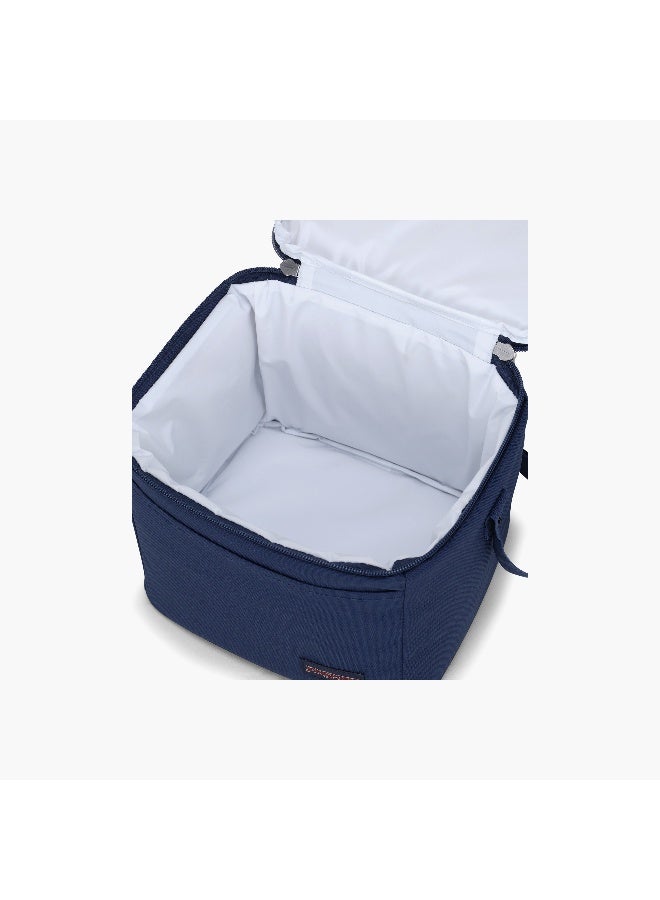 JANSPORT Lunch/Cooler Bag-Super Snack-1 Cmprt-9 Ltr- (214|Woven Polyester) Navy \ 19X19X22.5 - Image 4