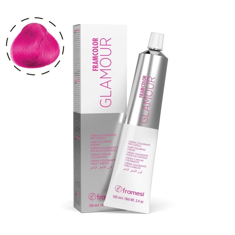 Framesi Morphosis FRAMESI FRAMCOLOR GLAMOUR 9.56 — Pure Pink (100ml) — Professional Permanent Hair Color - Image 1