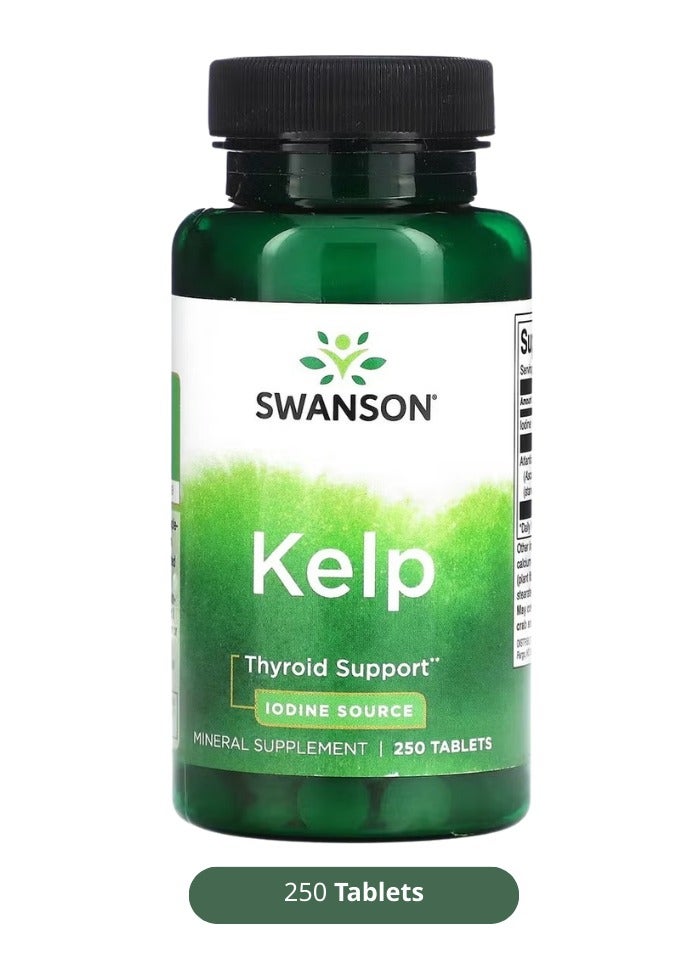 Swanson Kelp 250 Tablets - Image 1