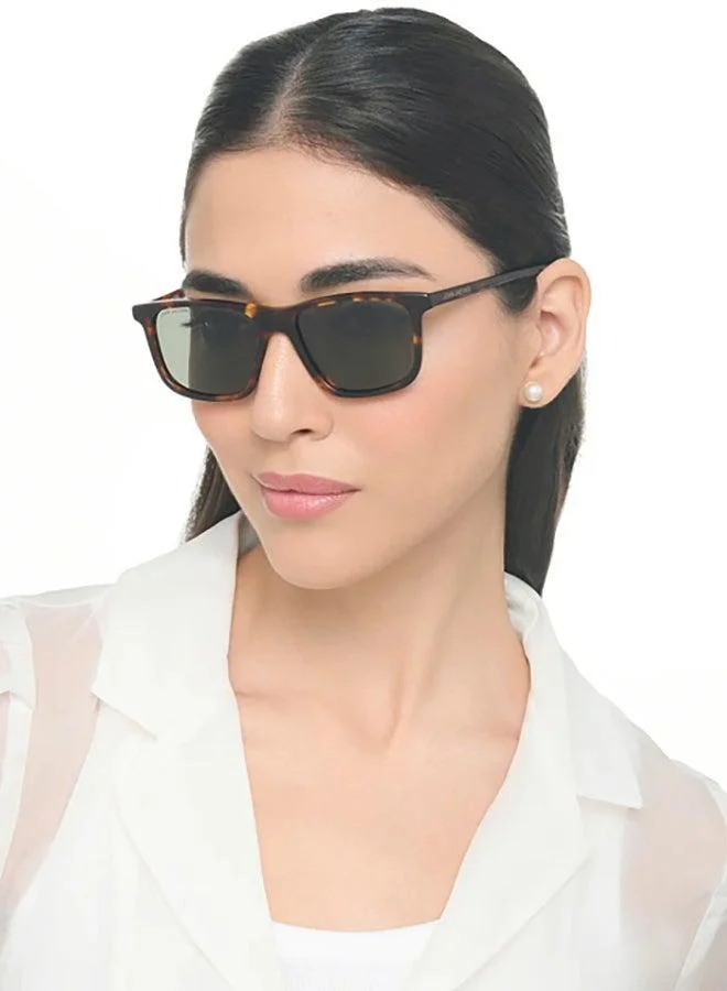 John Jacobs Sky Blue Black Full Rim Rectangle John Jacobs JJ Tints JJ S70036-C2 Sunglasses