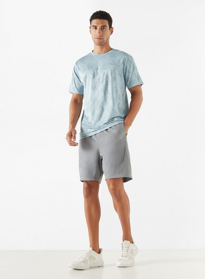 Kappa Logo Detail T-shirt with Short Sleeves - Image 2