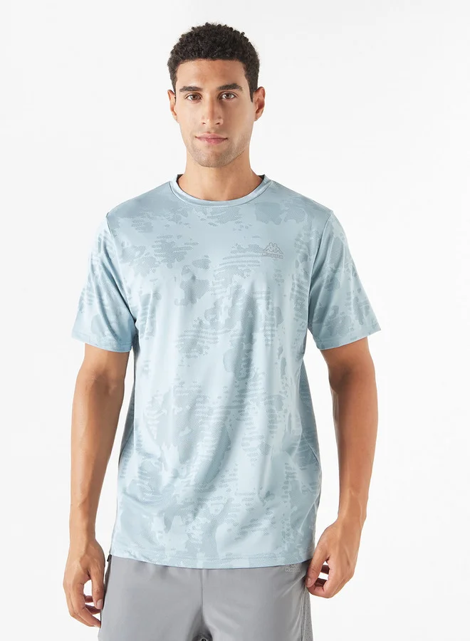 Kappa Logo Detail T-shirt with Short Sleeves