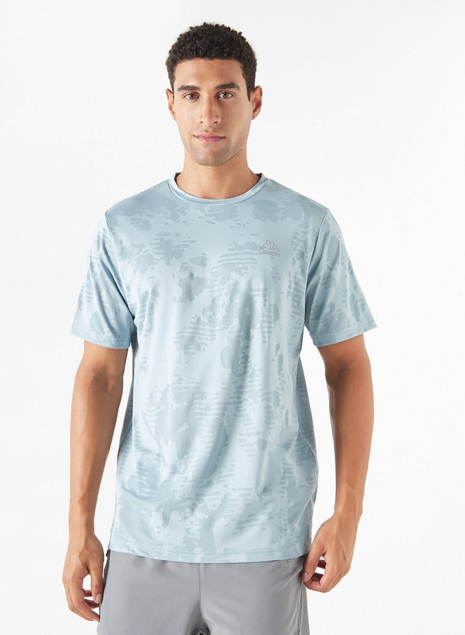 Kappa Logo Detail T-shirt with Short Sleeves - Image 1