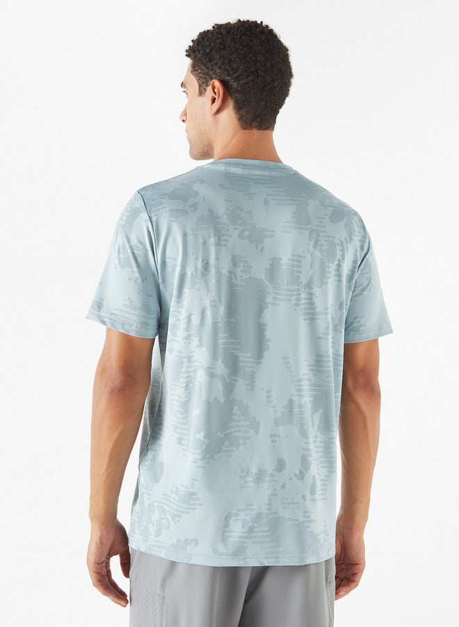 Kappa Logo Detail T-shirt with Short Sleeves - Image 3