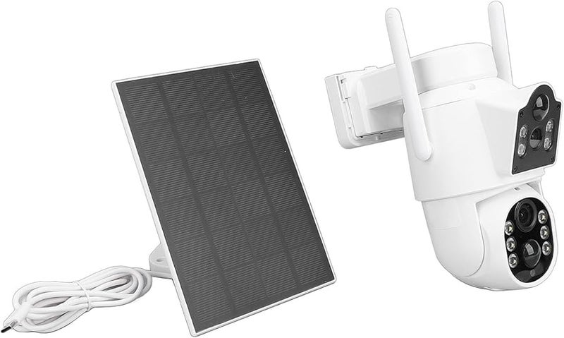 Solar Security Camera Wireless Outdoor 360 Degree View PIR Motion Sensor Two Way Talk - Image 4