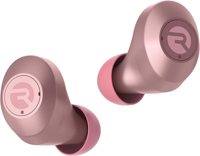 Raycon Everyday Earbuds Classic Bluetooth Wireless with Microphone - Stereo Sound, Active Noise Canceling, in-Ear Bluetooth Headset True Wireless Earbuds 32 Hours Playtime (Rose Gold) - Image 4