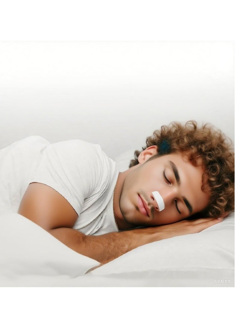 120PCS/60 Day Anti-Snoring Magnetic Nasal Strips Refill Tabs Pack, Sleep Nasal Strips for Home And Travel, Reduce Snoring, Enhanced Breathing, Improve Sleep Quality Snoring(Round type） - Image 2