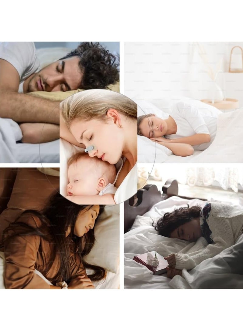 120PCS/60 Day Anti-Snoring Magnetic Nasal Strips Refill Tabs Pack, Sleep Nasal Strips for Home And Travel, Reduce Snoring, Enhanced Breathing, Improve Sleep Quality Snoring(Round type） - Image 3