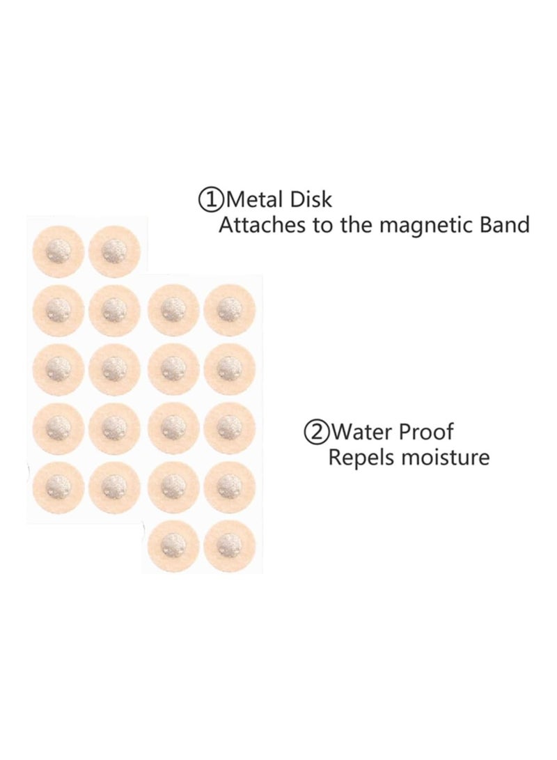 120PCS/60 Day Anti-Snoring Magnetic Nasal Strips Refill Tabs Pack, Sleep Nasal Strips for Home And Travel, Reduce Snoring, Enhanced Breathing, Improve Sleep Quality Snoring(Round type） - Image 5