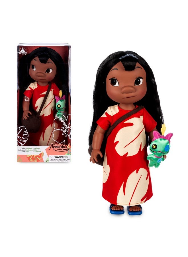 ديزني ستور دمية ليلو من مجموعة الرسوم المتحركة من ديزني - ليلو وستيتش - 15 بوصة - Image 1