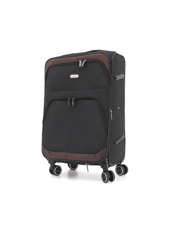 MELIFE 4 Piece Soft Luggage Set | 20", 24", 28", 32" | Lightweight Travel Trolley Bags | 360° Spinner Wheels - Image 2
