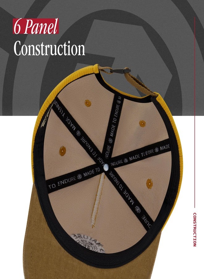 Element Baseball Hat, Adult Low Profile with Straight Brim, Coffee, One Size - Image 5