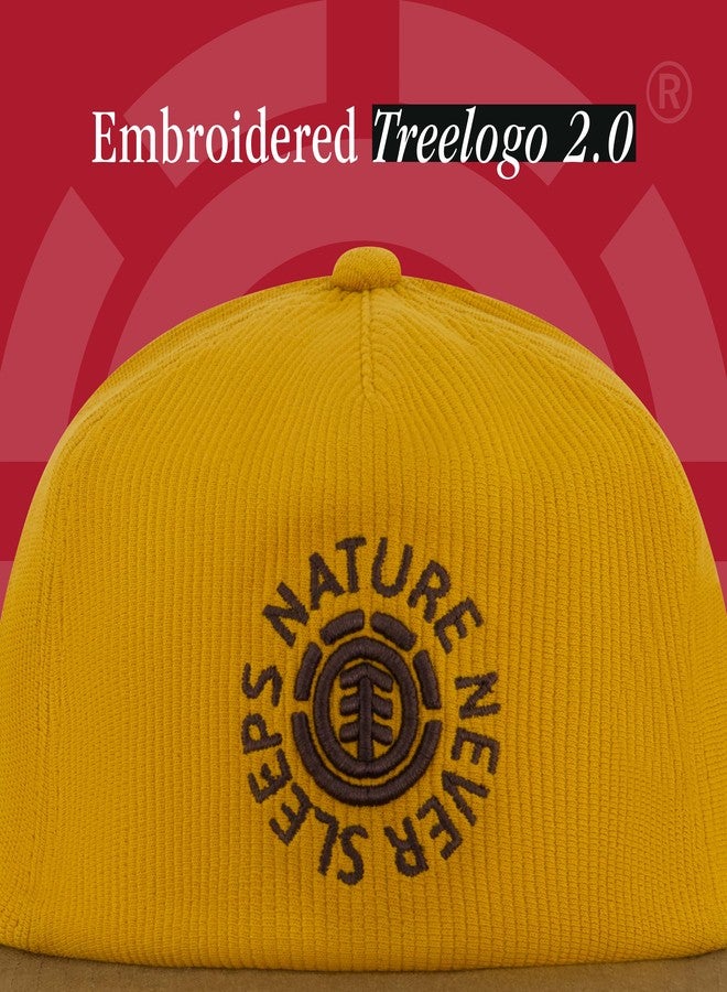 Element Baseball Hat, Adult Low Profile with Straight Brim, Coffee, One Size - Image 3