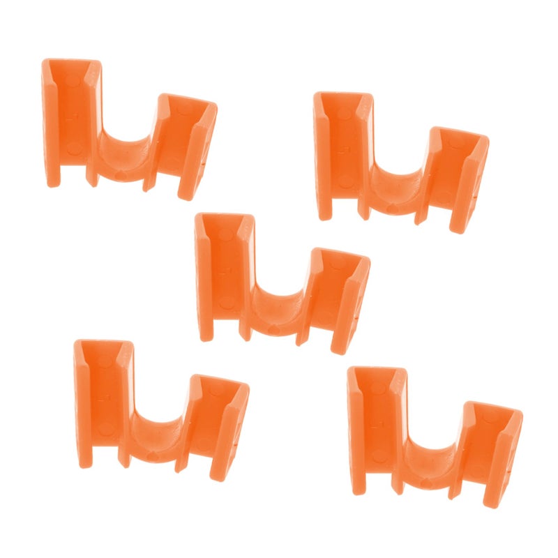 Reusable Chopstick Holder Clips 5Pcs Orange Multi Functional Home Restaurant - Image 2
