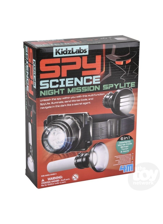 4m 4M KidzLabs Spy Science Night Mission SpyLite Science Kit  - Image 3