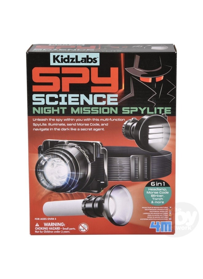 4m 4M KidzLabs Spy Science Night Mission SpyLite Science Kit  - Image 2