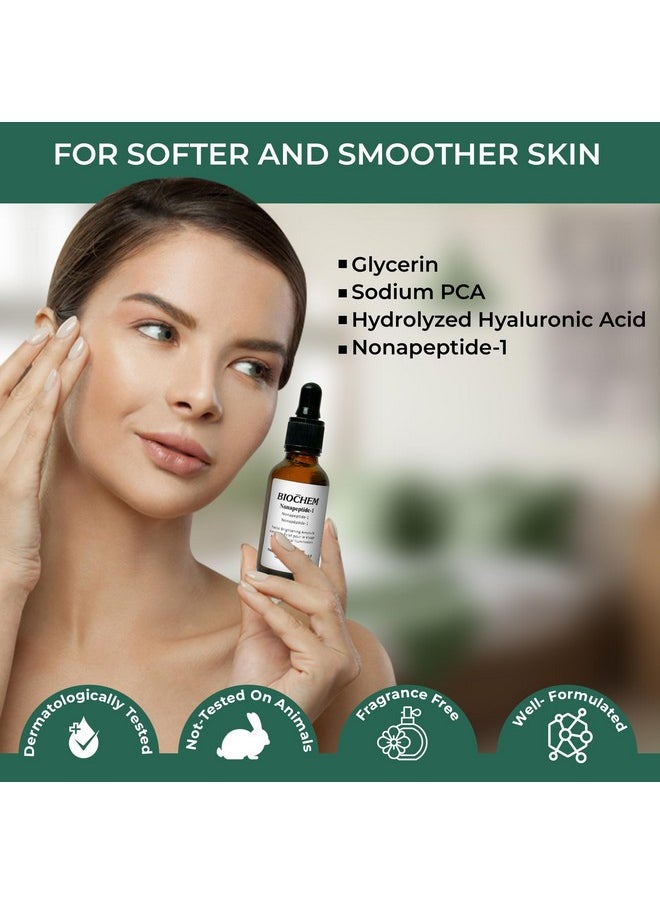 Biochem - Nonapeptide1 Facial Brightening Ampoule 1.01 Fl Oz / 30 Ml Skin Tone Correcting & Powerful Blend Formula For Facial Wrinkles & Fine Lines - Image 1