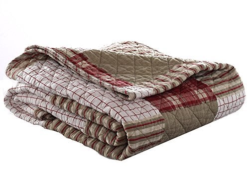 Eddie Bauer Home Quilted Throw, 50" x 60", Camino Island (206705) - Image 3