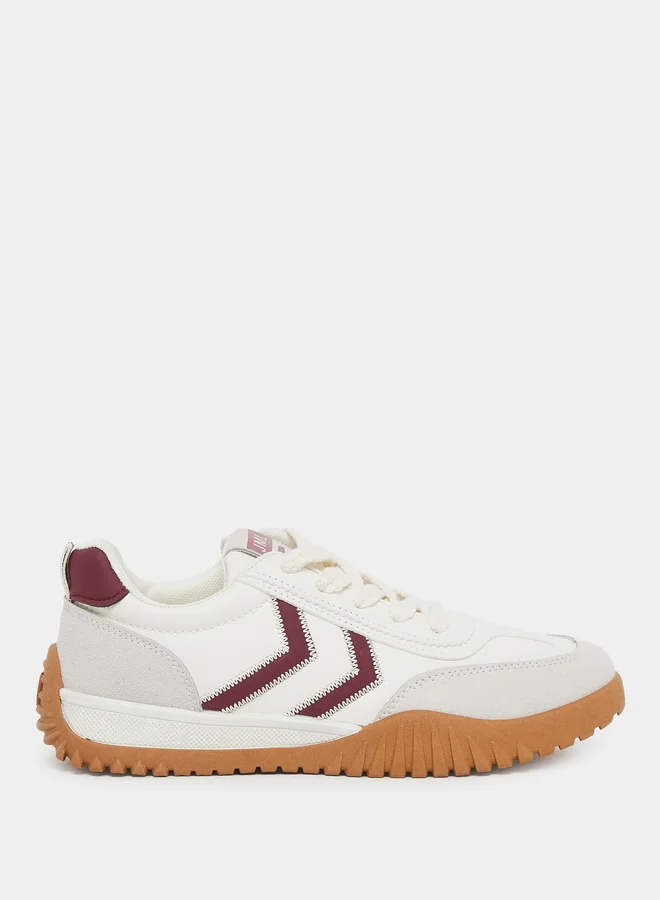 ستايلي Styli Retro Sole Panelled Lace-Up Sneakers