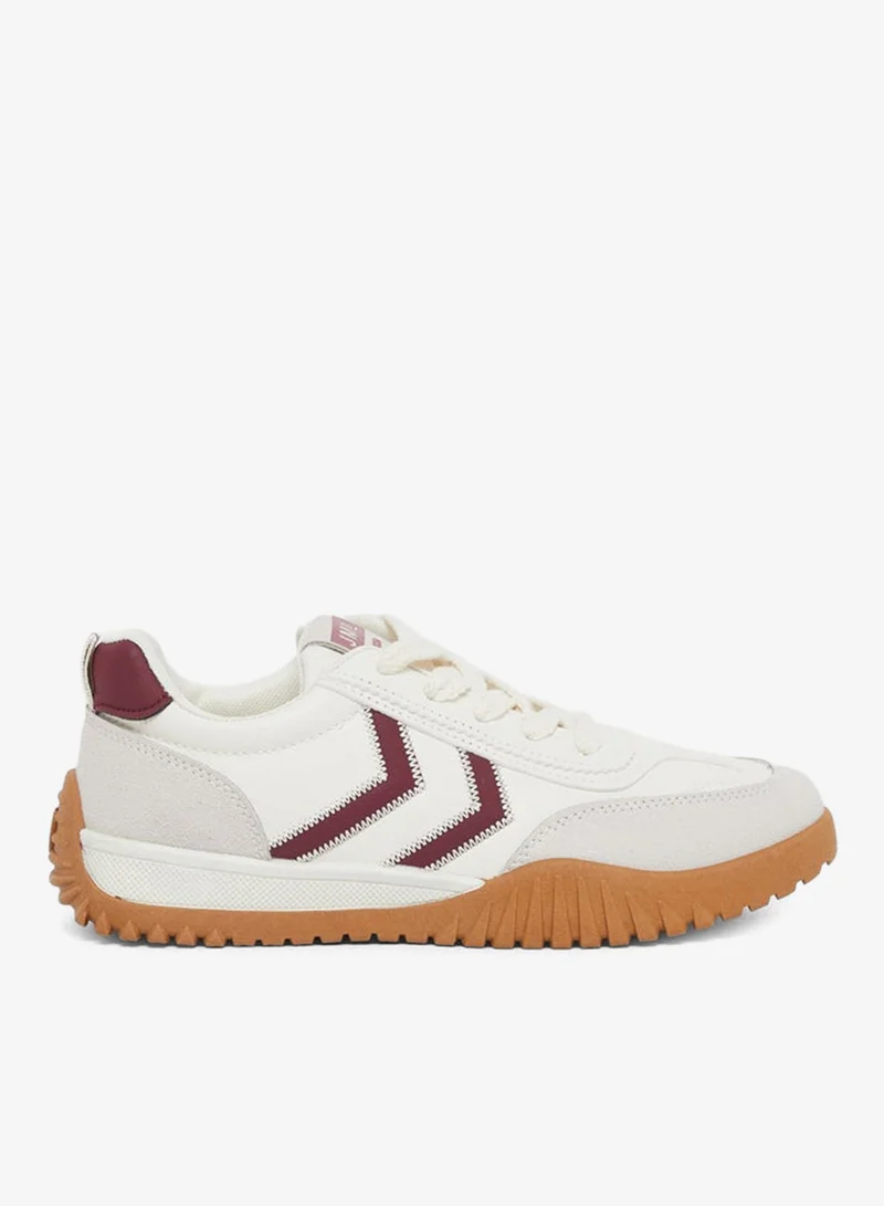 Styli Active Retro Sole Panelled Lace-Up Sneakers