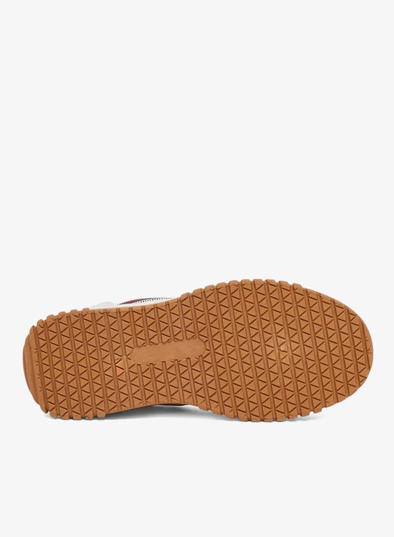 Styli Active  Retro Sole Panelled Lace-Up Sneakers for Women | Best Price UAE
