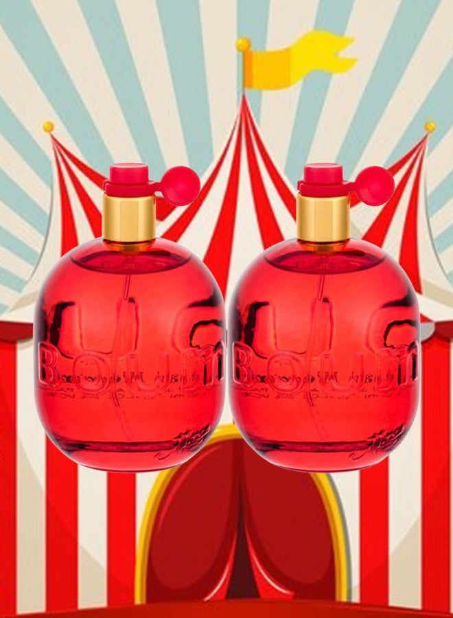 Boum 2 Pieces Jeanne Arthes Boum Vanille and Pomme D'amour EDP for Women 100 ml - Image 1