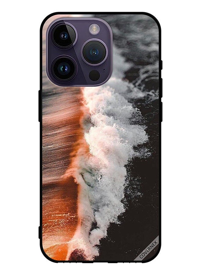 Covernex Protective Case Cover For Apple iPhone 14 Pro Sea Water Wave - Image 1