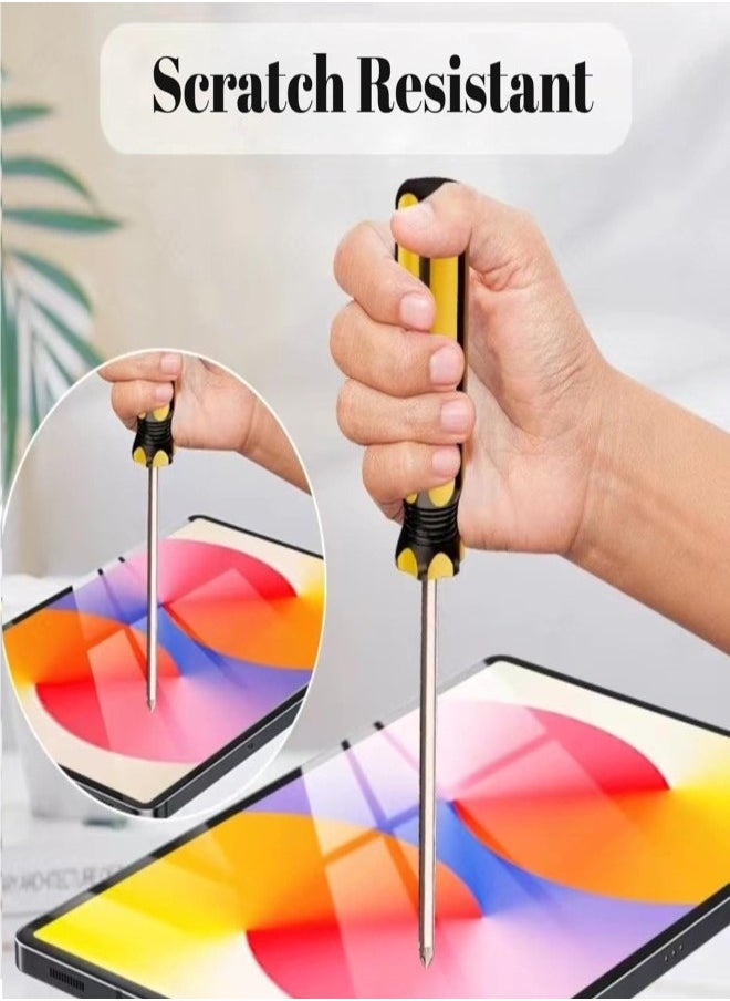 GUDOO 2Pack Screen Protector Compatible with Huawei MatePad SE 11" 2024, Anti Scratch 9H Hardness Protective Film Premium HD Clarity Tempered Glass  - Image 3