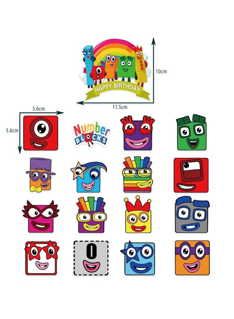 Party Corner Number Blocks  - Image 4