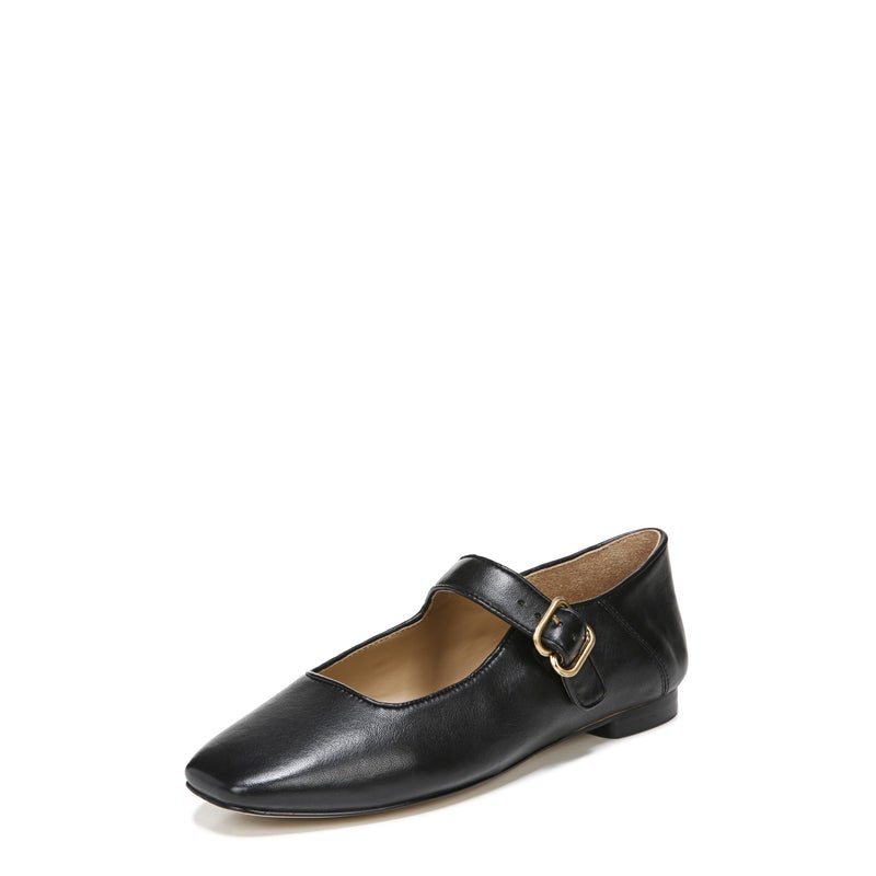 Sam Edelman حذاء سام إيدلمان ميكايلا ماري جين مسطح أسود 9 متوسط - Image 2