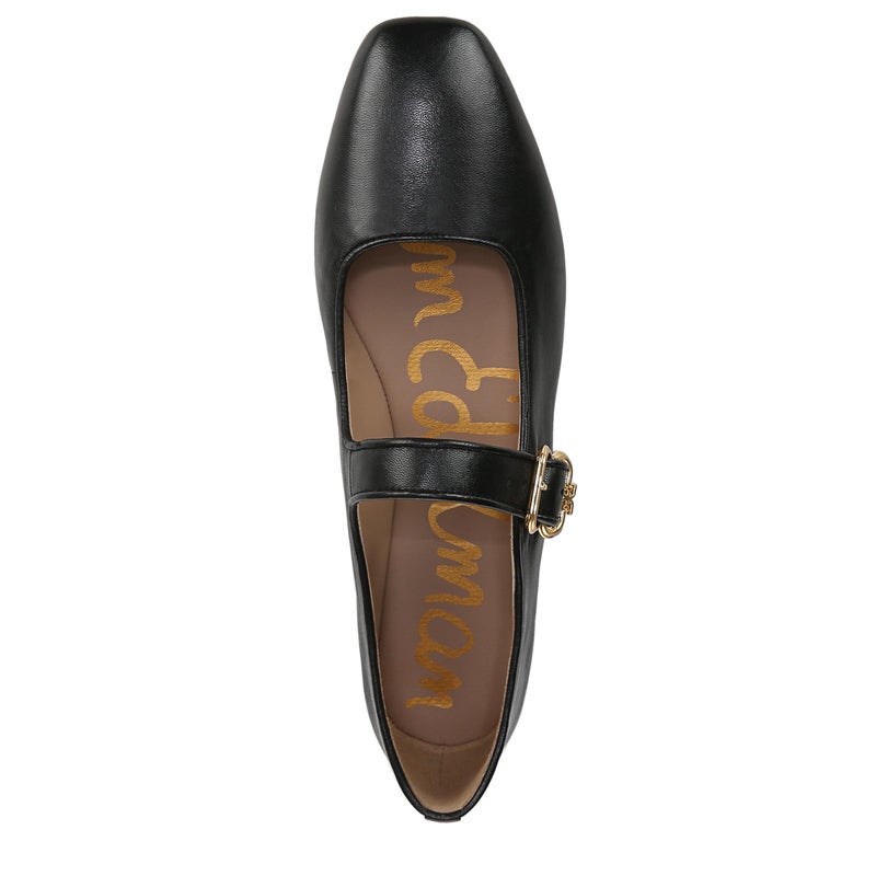 Sam Edelman حذاء سام إيدلمان ميكايلا ماري جين مسطح أسود 9 متوسط - Image 4