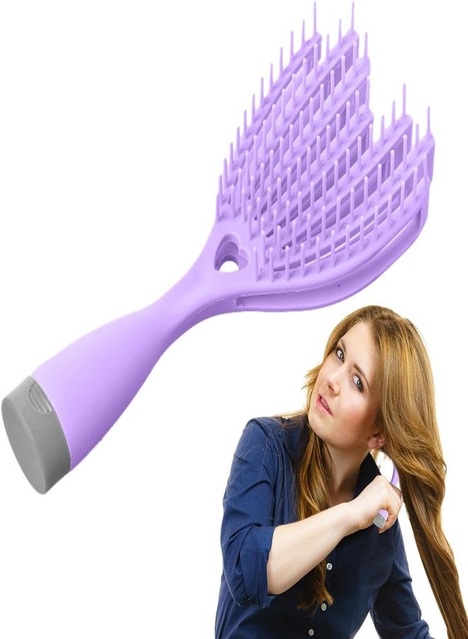 COMBELLE Detangler Hairbrush for Natural, Curly, Straight, Wet or Dry Hair, Wet and Dry Hair - Travel Brush for Detangling For All Hair Types - Image 1