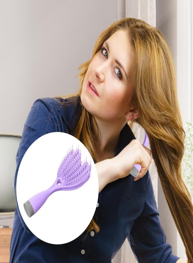 COMBELLE Detangler Hairbrush for Natural, Curly, Straight, Wet or Dry Hair, Wet and Dry Hair - Travel Brush for Detangling For All Hair Types - Image 3