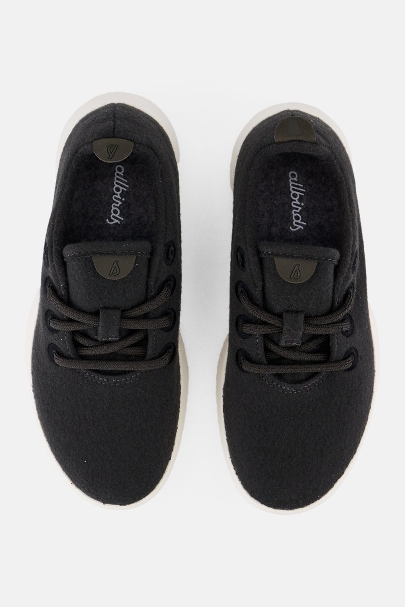 Allbirds Women Wide Lace Up Casual Shoes, Grey - Image 3